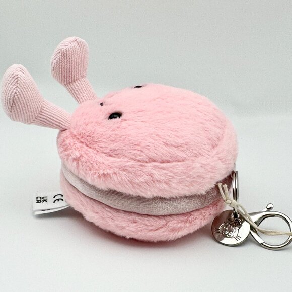 Jellycat Macaron Bag Charm Key Chain Plush Cute Gift New with Tags - Picture 4 of 5